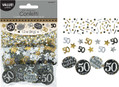 Sparkling Celebration Over Hill 50th Birthday Party Decoration Confetti 3-Pack