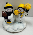 Michigan Wolverines NCAA College Sports Gift Mini Henry Alice Snowman Figurine