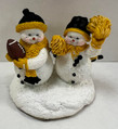 Southern Miss Golden Eagles NCAA Sports Gift Mini Henry & Alice Snowman Figurine