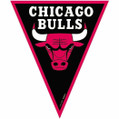 Chicago Bulls NBA Pro Basketball Sports Party Decoration Pennant Flag Banner