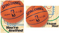 Spalding Basketball NBA Pro Sports Theme Party Invitations & Thank You Notes