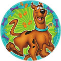 Scooby-Doo Groovy Mystery Cartoon Kids Birthday Party 7" Paper Dessert Plates