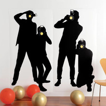 Hollywood Wandfolie – 2-teilige Deko Für Mottopartys, Filmabende & Besondere Events