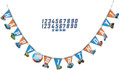 Hot Wheels Wild Racer Race Car Kids Birthday Party Decoration Letter Banner