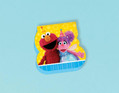 Sesame Street TV Show Cute Kids Birthday Party Favor Die-Cut Mini Notepad