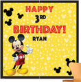 Mickey Mouse Forever Disney Birthday Party Decoration Scene Setters Backdrop