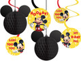 Mickey Mouse Forever Disney Clubhouse Birthday Party Honeycomb Swirl Decorations