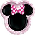 Minnie Mouse Forever Disney Clubhouse Kids Birthday Party 9" Paper Dinner Plates