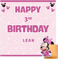 Minnie Mouse Forever Disney Birthday Party Decoration Scene Setters Backdrop