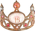 Blush Sixteen Pink Girl Kids 16th Birthday Party Favor Light-Up Plastic Tiara