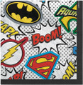 Justice League Heroes Unite DC Superhero Birthday Party Paper Beverage Napkins