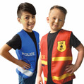 First Responders Police Fire EMT Hero Kids Birthday Party Favor Vests