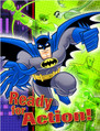 Batman Brave & Bold Superhero Cartoon Birthday Party Invitations w/Envelopes