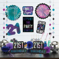Finally 21 Legal Cocktail Celebration 21st Birthday Party Room Decorating Kit
