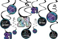 Finally Legal Cocktail Celebration 21st Birthday Party Hanging Swirl Decorations