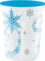 Snow Princess Frozen Winter Holiday Kids Birthday Party Favor 16 oz. Plastic Cup