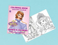 Sofia the First Disney Princess Kids Birthday Party Favor Mini Coloring Book