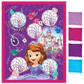 Sofia the First Disney Princess Kids Birthday Party Bean Bag Toss Game