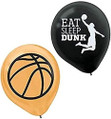 Nothin' But Net Basketball All Star Pro Sports Party Decoration Latex Balloons