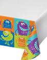 Fun Monsters Cartoon Creature Kids Birthday Party Decoration Plastic Tablecover