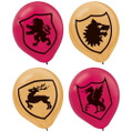 Medieval Knight Castle Kids Birthday Party Decoration Latex Balloons