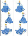 Cinderella Dreamland Disney Princess Kids Birthday Party Favor Temporary Tattoos