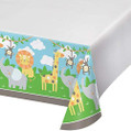 Jungle Animals Safari Baby Shower Birthday Party Decoration Plastic Tablecover