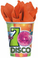 Flashback Fever Retro Dance 70's Disco Party 9 oz. Paper Cups