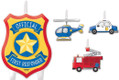 First Responders Police Fire EMT Kids Birthday Party Decoration Cake Candles