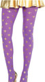Mardi Gras Fleur De Lis Tights Purple Gold Suit Yourself Adult Costume Accessory
