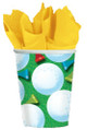 Tee Time Golf Retirement Sports Banquet Theme Party 9 oz. Paper Cups