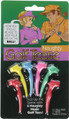 Golf Tease Sexy Plastic Tees Retirement Party Favor Gag Gift BRIGHT COLORS