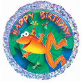 Leap Frog Animal Prince Kids Cute Birthday Party Decoration 18" Mylar Balloon