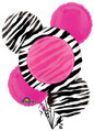 Another Year of Fabulous Birthday Pink Party Decoration Mylar Balloon Bouquet