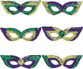 Mardi Gras Masquerade Theme Party Favor Costume Accessory Sequin Party Masks