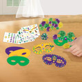 Mardi Gras Holiday Masquerade Theme Party Favor Create Your Own Mask Kit