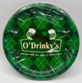 Irish Pub Signs St. Patrick's Day Saint Patty's Party 7" Paper Dessert Plates