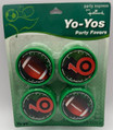 All Pro Football Super Bowl Sports Banquet Theme Party Favor Toy Plastic Yo-Yos