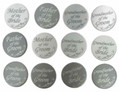 Family Wedding Buttons Pins Metal Bridal Shower Bride Groom Silver Party Favors