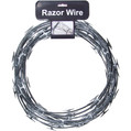 Razor Wire Grey Silver Toy Plastic Western Halloween Party Hanging Decoration