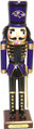 Baltimore Ravens NFL Football Gift Christmas Collectible 14" Wooden Nutcracker