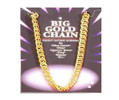 Big Daddy Chain Necklace 70's Disco Pimp Halloween Costume Accessory 2 COLORS