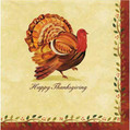 Country Thanksgiving Turkey Fall Autumn Holiday Party Paper Dinner Napkins