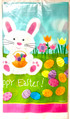 Easter Friends Bunny Rabbit Pink Pastel Spring Holiday Party Plastic Tablecover