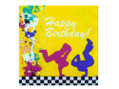 80's Decades Totally Awesome Retro Theme Birthday Party Paper Luncheon Napkins