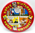 Sunday Funnies Comic Strip Hagar Blondie Birthday Party 9" Paper Dinner Plates