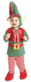 Lil' Elf Santa's Helper Fancy Dress Up Christmas Holiday Halloween Child Costume