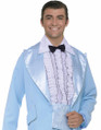 Ruffled Shirt Front Tux 50's Prom Fancy Dress Halloween Adult Costume Accessory