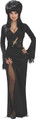 Elvira Mistress Gothic Vampire Witch Fancy Dress Up Sexy Halloween Adult Costume