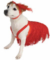 Flapper Roaring 20's Speakeasy Red Fancy Dress Up Halloween Pet Dog Cat Costume